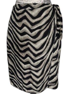 Lauren Ralph Lauren Vintage Silk Wrap Skirt